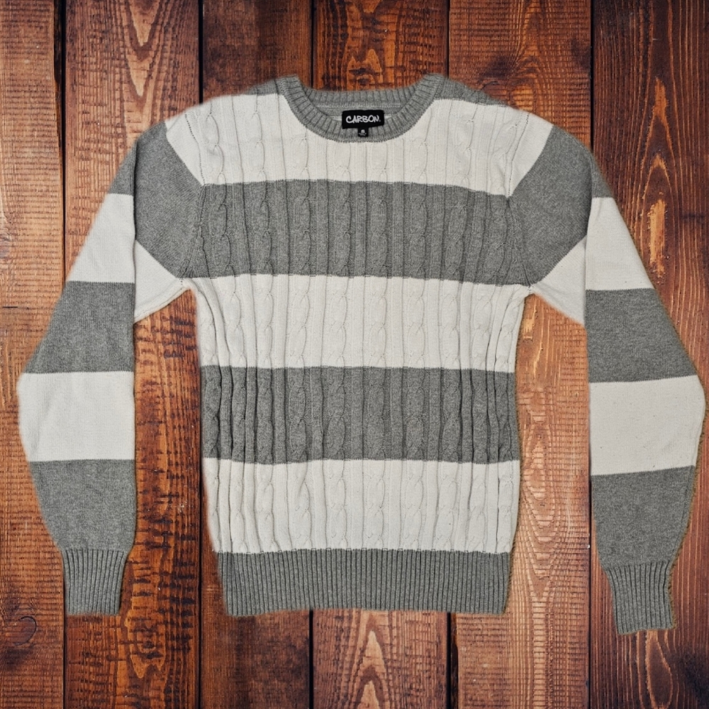Carbon Striped Sweater (330004)